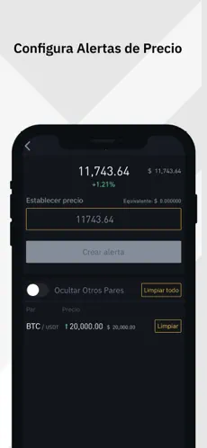 Screenshot 6 Binance: Compra Bitcoin iphone