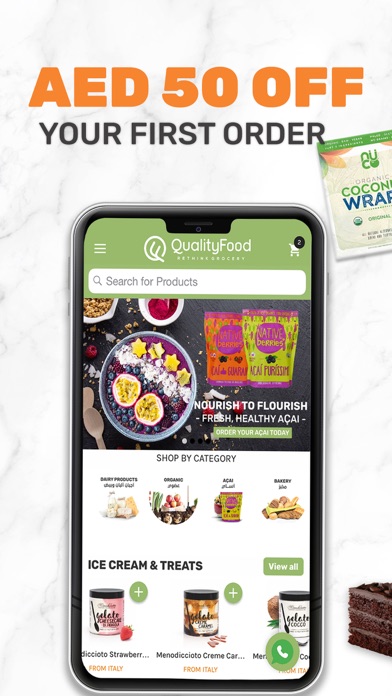 QualityFood: Grocery Delivery screenshot 2