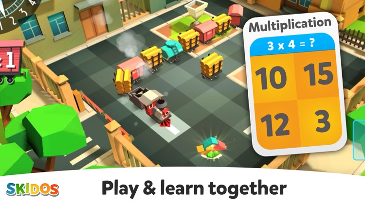 Kids Games: My Math Fun Train screenshot-0