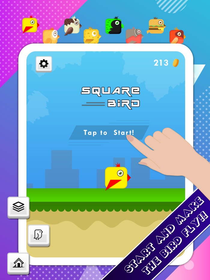 Square Birdy