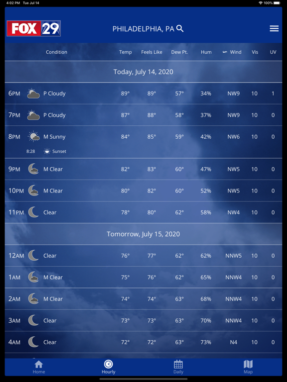 FOX 29 Philadelphia: Weather screenshot 2