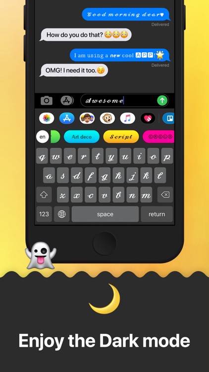 Fonts and Emoji Keyboard screenshot-3