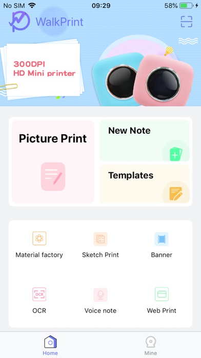 walkprint app