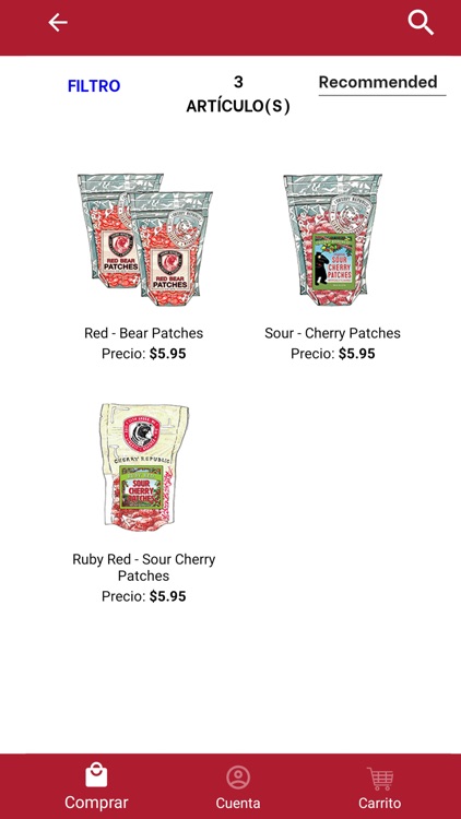 Cherry Republic Shopping Cart