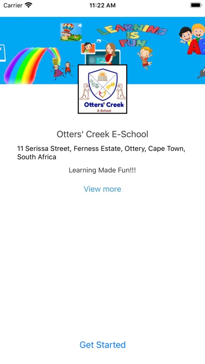 Otters' Creek E-School app