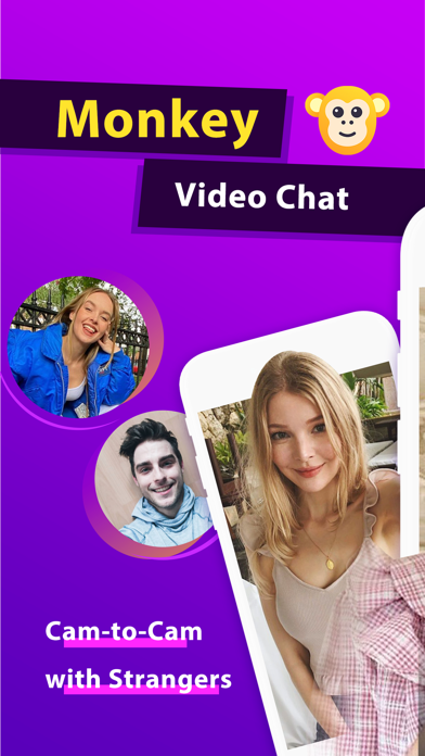 Monkey Video Chat: Live Chat screenshot 1