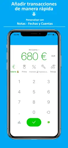 Captura de Pantalla 1 Spender – Gestión financiera iphone