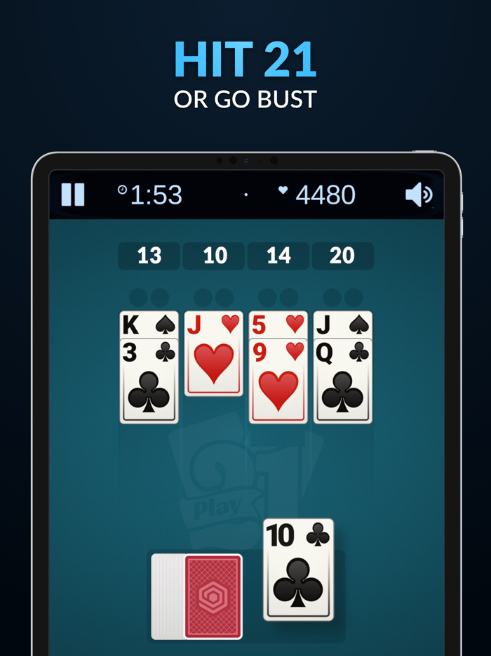 Play 21 - Real Money Card Game