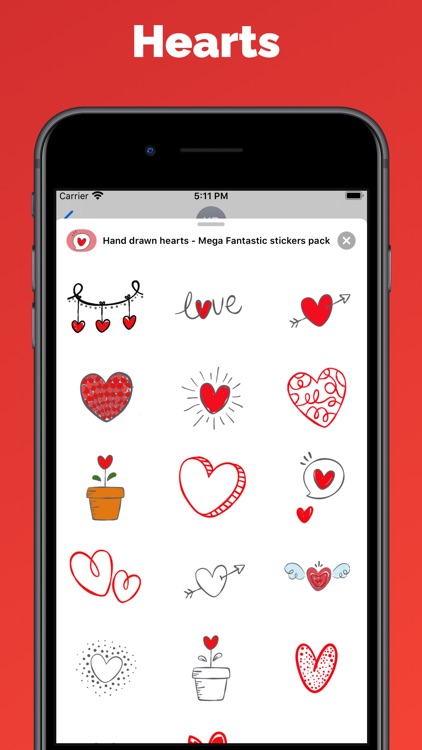 Heart Love stickers & emojis