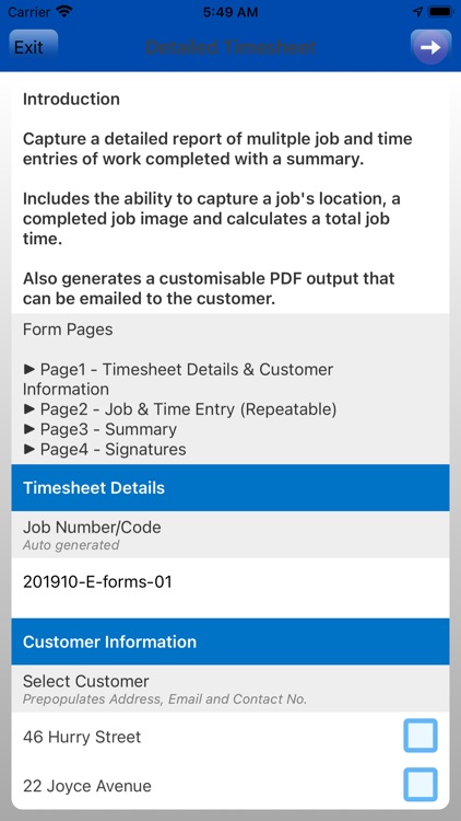E-Forms Secure App screenshot-3