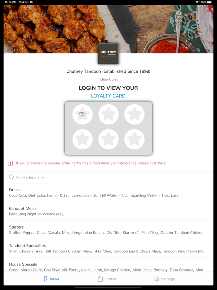 Chutney Tandoori, London