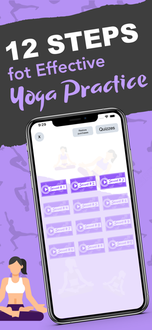 Yoga For Beginners Teacher App(圖4)-速報App