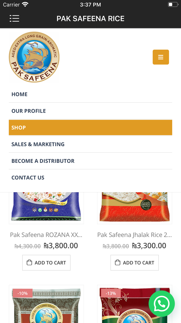 Pak Safeena Rice