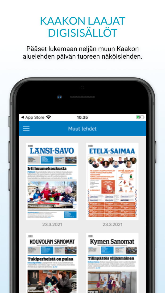 Itä-Savo, päivän lehti