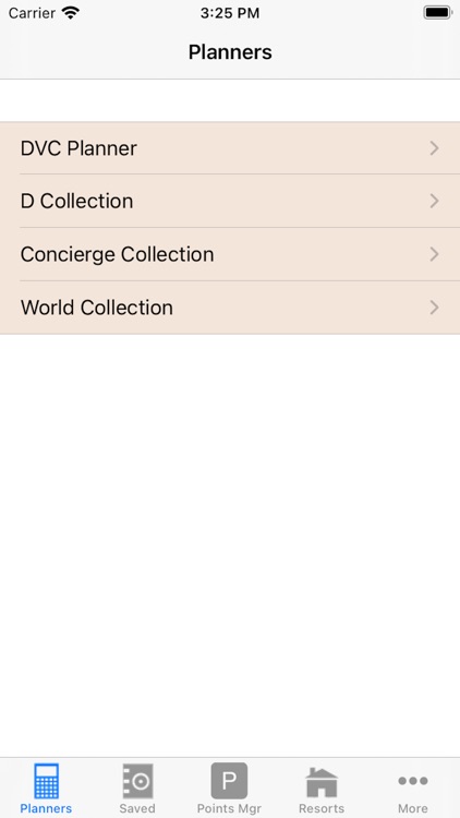 DVC Planner