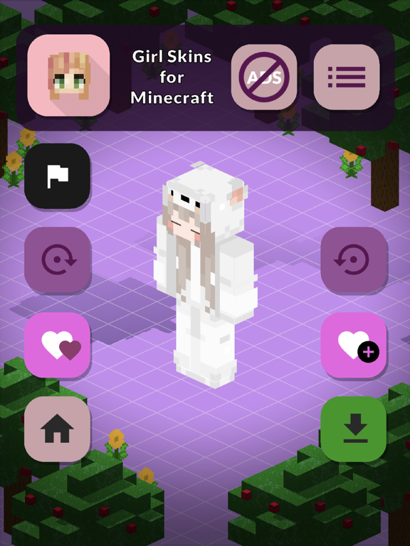 Télécharger Girl Skins For Minecraft Hot Pour Iphone Ipad Sur Lapp Store Divertissement 5600