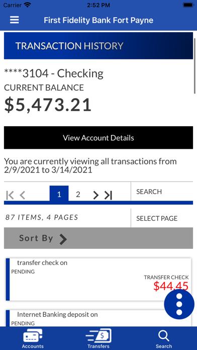 How to cancel & delete First Fidelity Bank Mobile from iphone & ipad 3