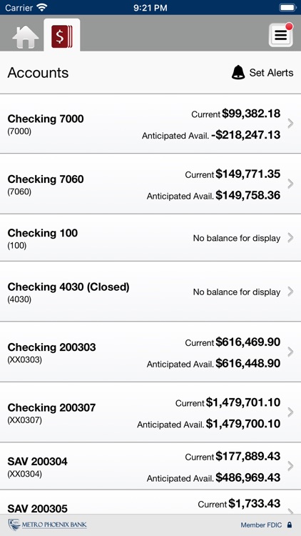 Metro Phoenix Bank Business screenshot-3