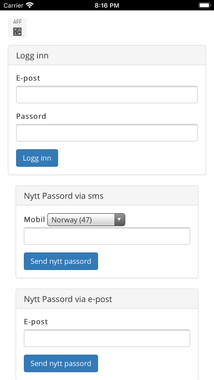 AFF Samspill og Ledelse 2021