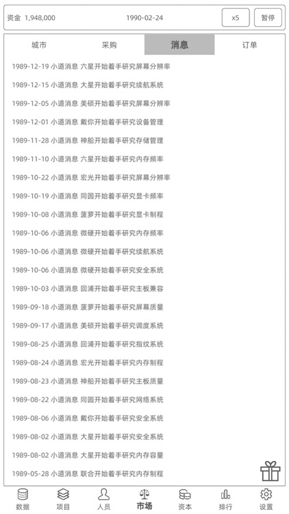 电脑集团-模拟经营经典游戏