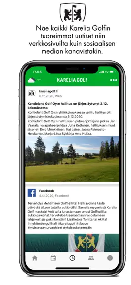 Game screenshot Karelia Golf apk