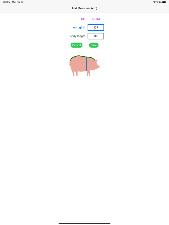Pig Weight Estimator screenshot 4