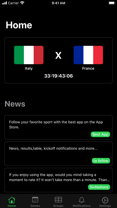 How to cancel & delete 6 nations from iphone & ipad 1