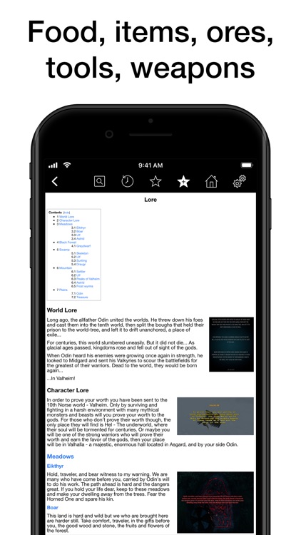 Pocket Wiki for Valheim