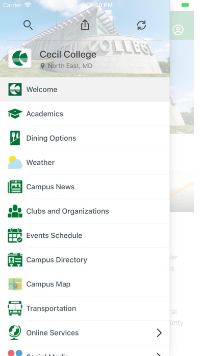 Cecil College Mobile screenshot 3