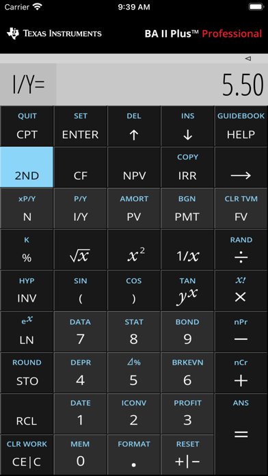 How to cancel & delete BA II Plus(tm) Financial Calculator from iphone & ipad 3