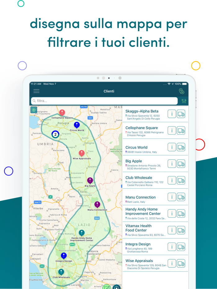 Gentmo - agenti e giro visite