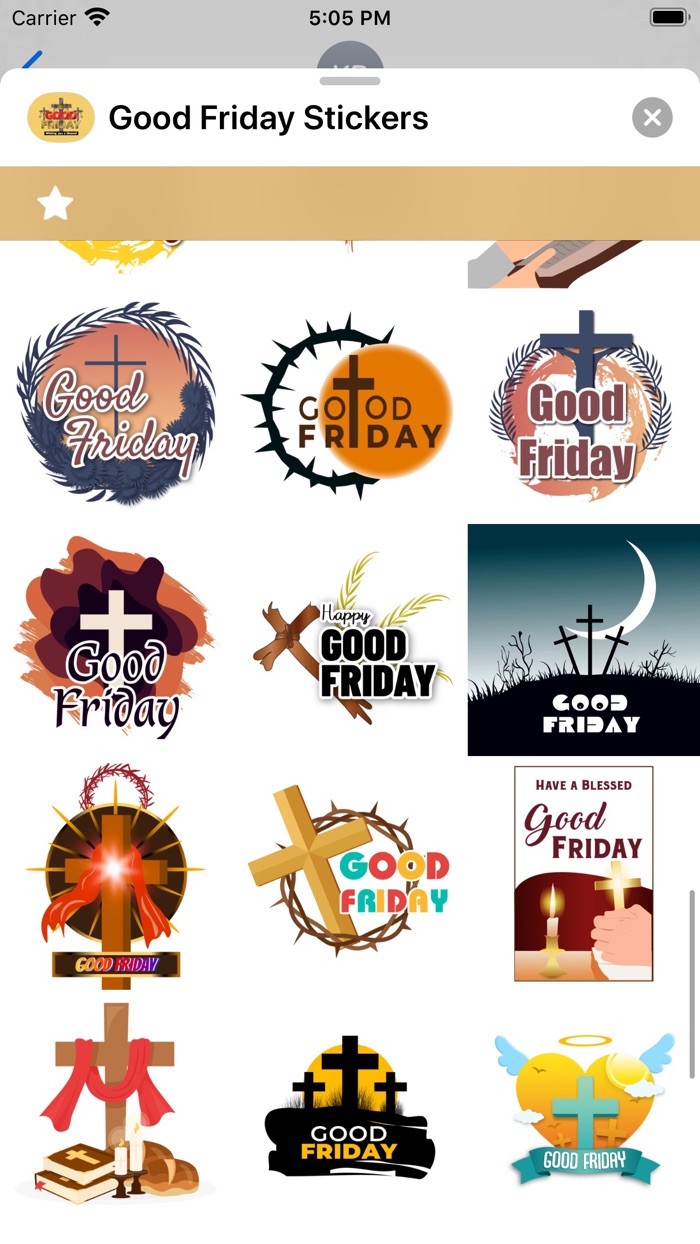 Good Friday Stickers