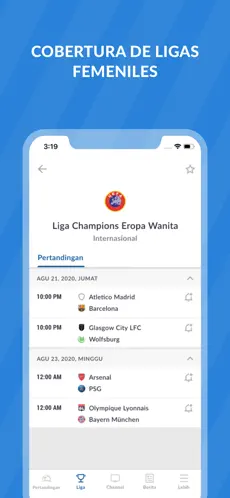 Screenshot 3 Live Futbol TV: Guía de fútbol iphone