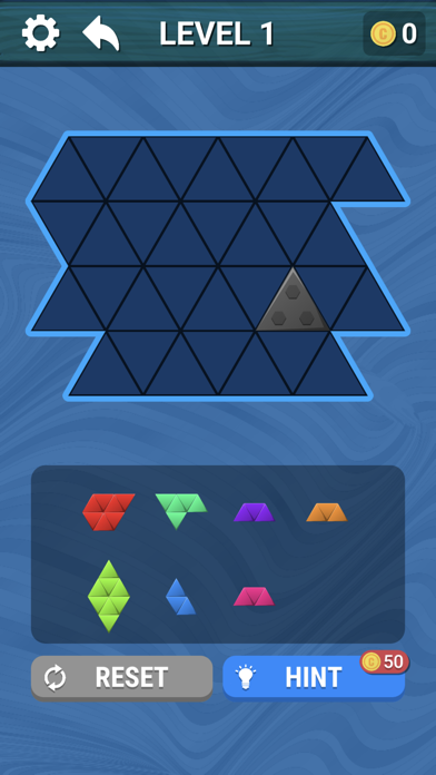 Hexa Block! Triangle Puzzle screenshot 4