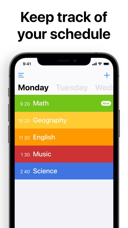 Class Timetable - Schedule App screenshot-0