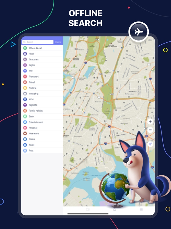 Maps With Me Pro, Offline Map screenshot