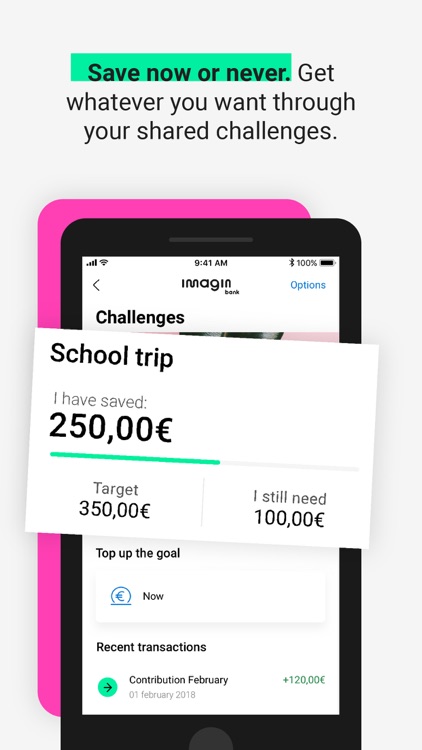 imaginTeens - Prepaid card by "la Caixa"
