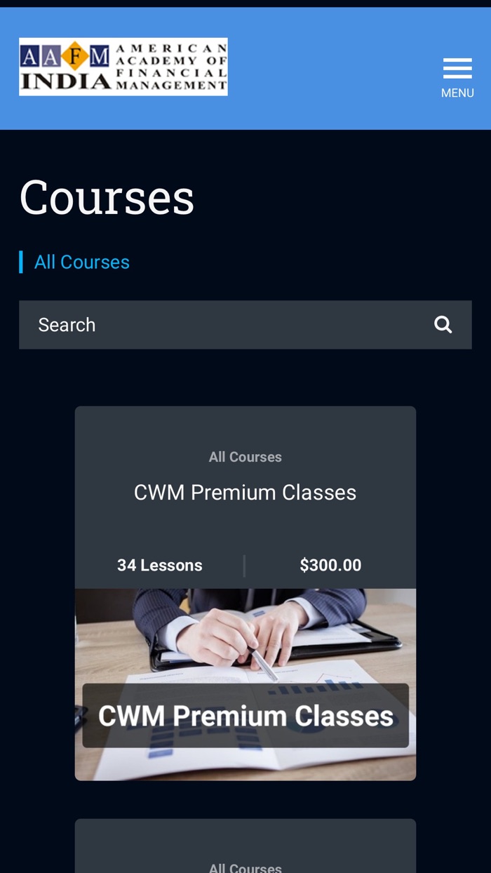 AAFM FINANCE SCHOOL E-LEARNING