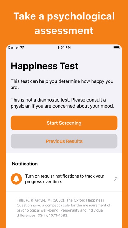 Happiness Test ·