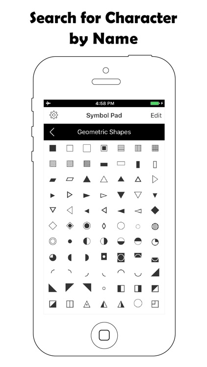 Symbol Keyboard-Character Pad