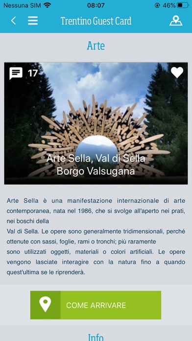 Screenshot of Trentino Guest Card5