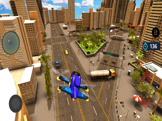 Flying Drone Car Delivery Sim screenshot 2