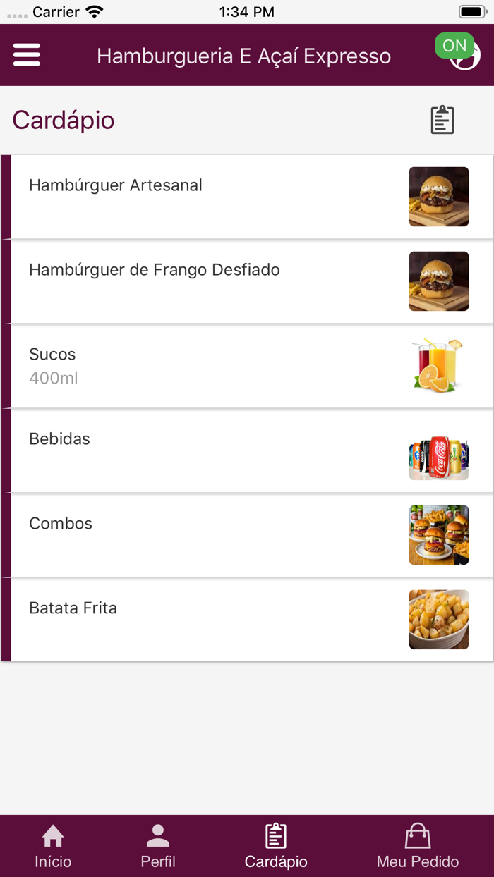 Hamburgueria e Açaí Expresso