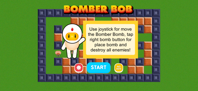 BOMBER BOB, game for IOS