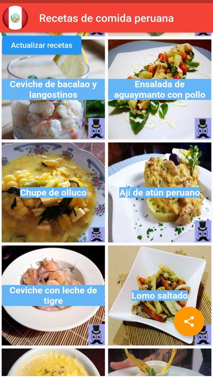 Recetas comida Peruana screenshot-5