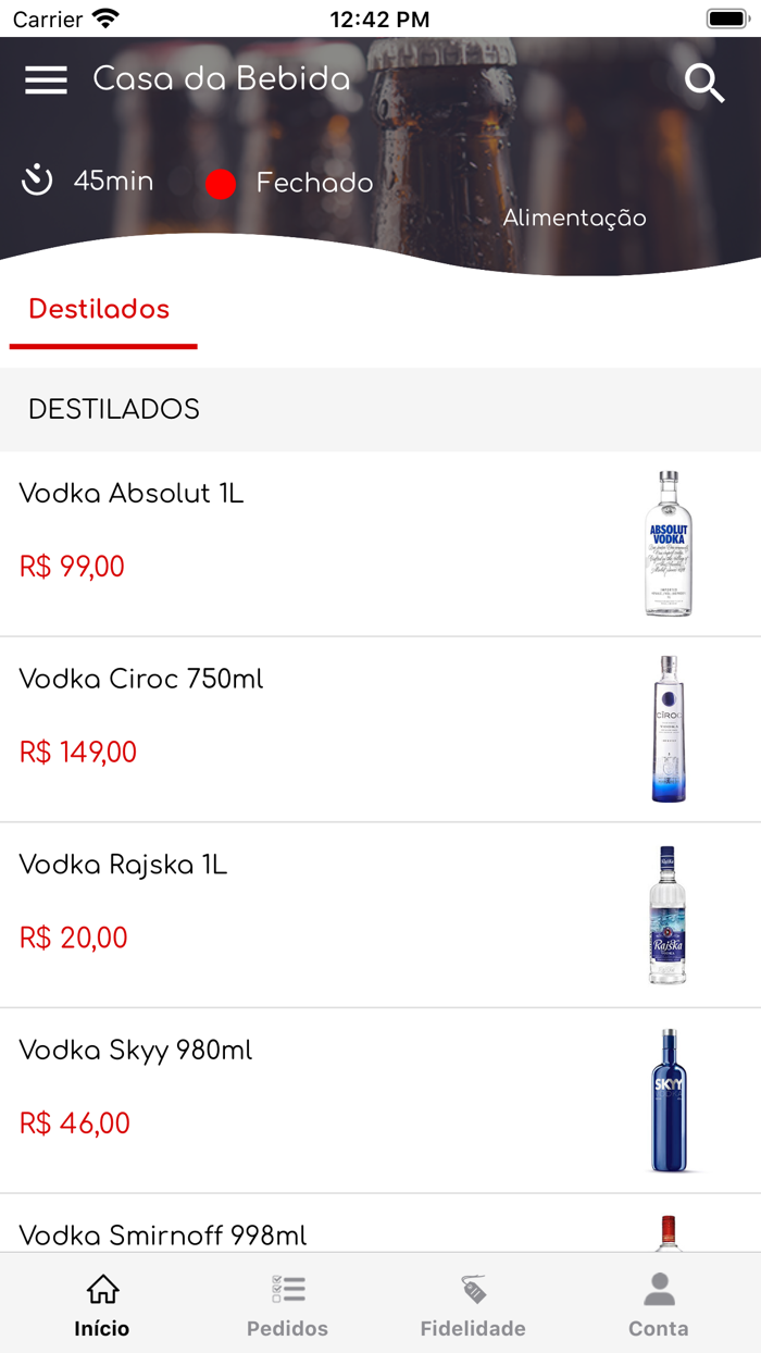 Casa da Bebida Maravilha