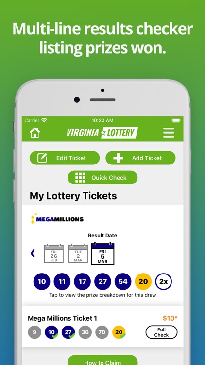 Virginia Lottery Numbers