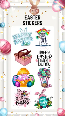 Game screenshot Happy Easter Stickers ^_^ mod apk