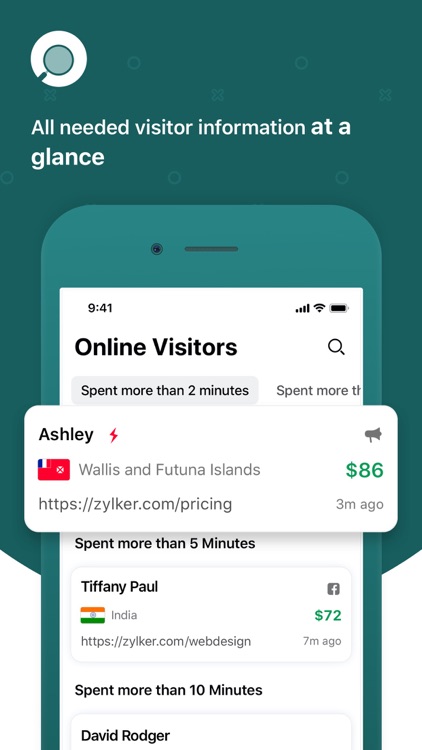 Zoho SalesIQ - Live Chat App