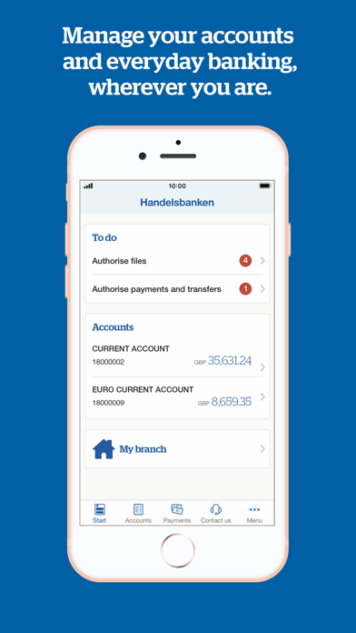 How to cancel & delete Handelsbanken UK - Corporate from iphone & ipad 1